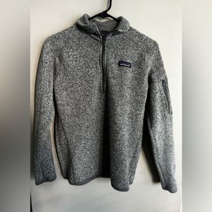 Patagonia Grey Quarter Zip Medium